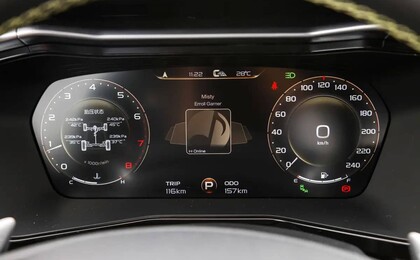 Приборная панель Geely Tugella