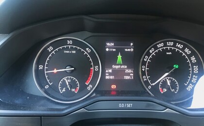 Приборная панель Skoda Superb III (B8)