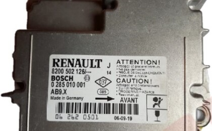 MODUS Ph1 (->2007) / CLIO III Ph1 (->2008)  BOSCH AB9.X : <br><b>8200 502 126 0 285 010 001</b>